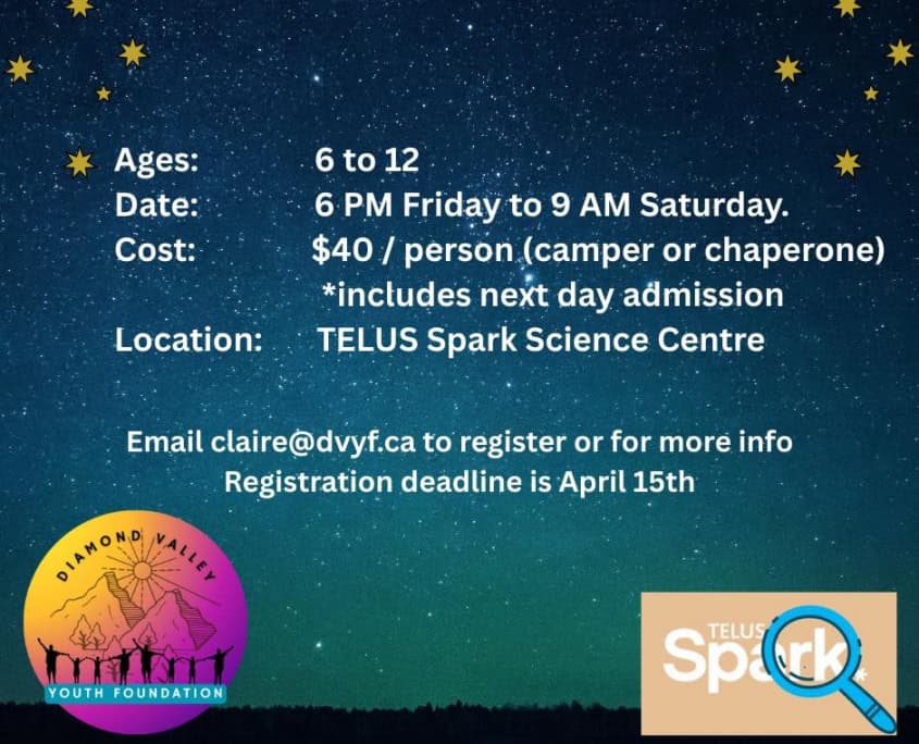 Telus spark sleepover details